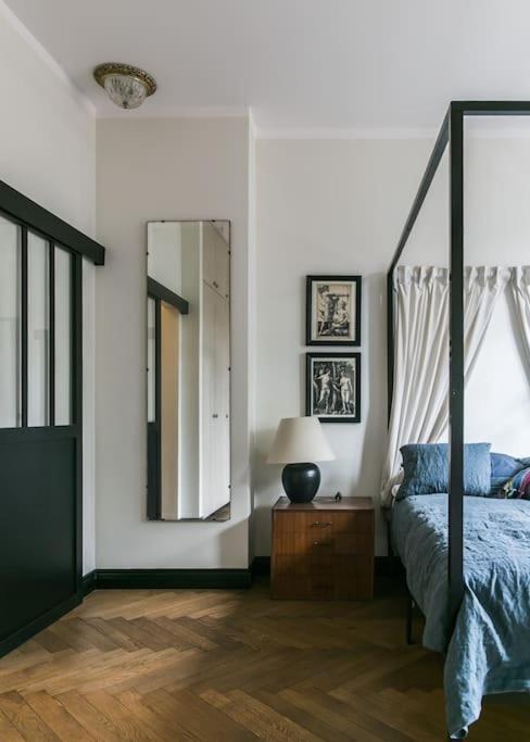 Dark Blue Apartment Varşovia Exterior foto
