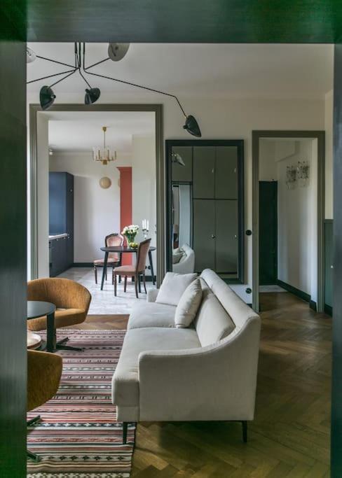 Dark Blue Apartment Varşovia Exterior foto
