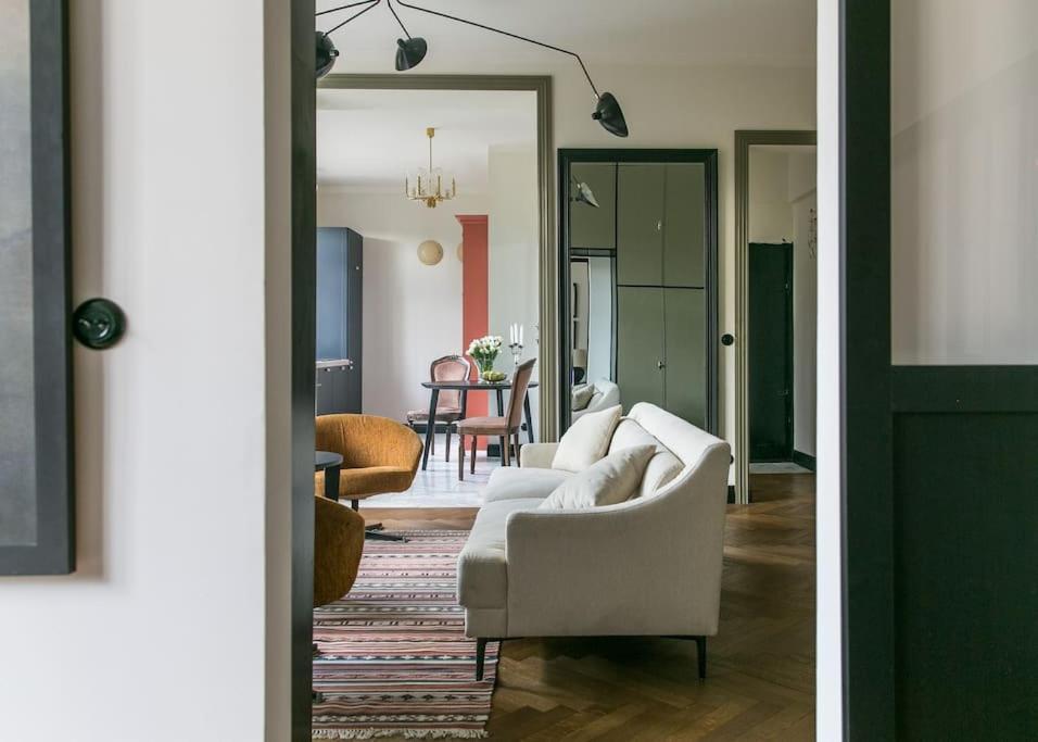 Dark Blue Apartment Varşovia Exterior foto