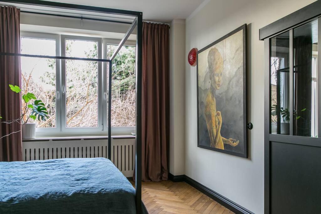 Dark Blue Apartment Varşovia Exterior foto